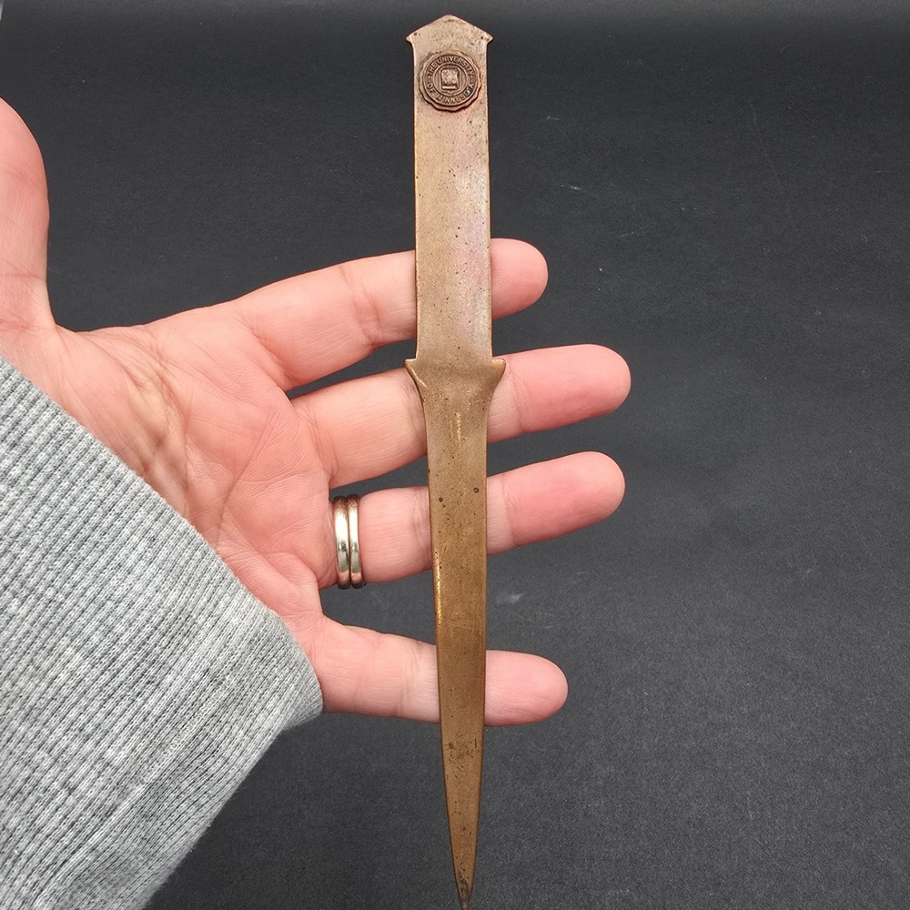 Vintage University of Minnesota Letter Opener Robbins Co Attleboro Copper